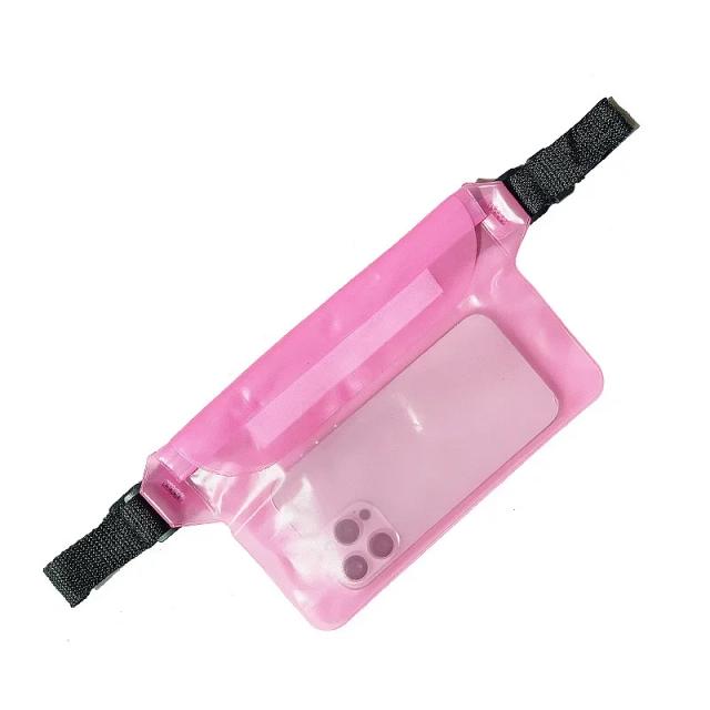 Capa Impermeável para Mergulho e Rafting - Bolsa para Celular com Selo de Três Camadas em Duas Cores