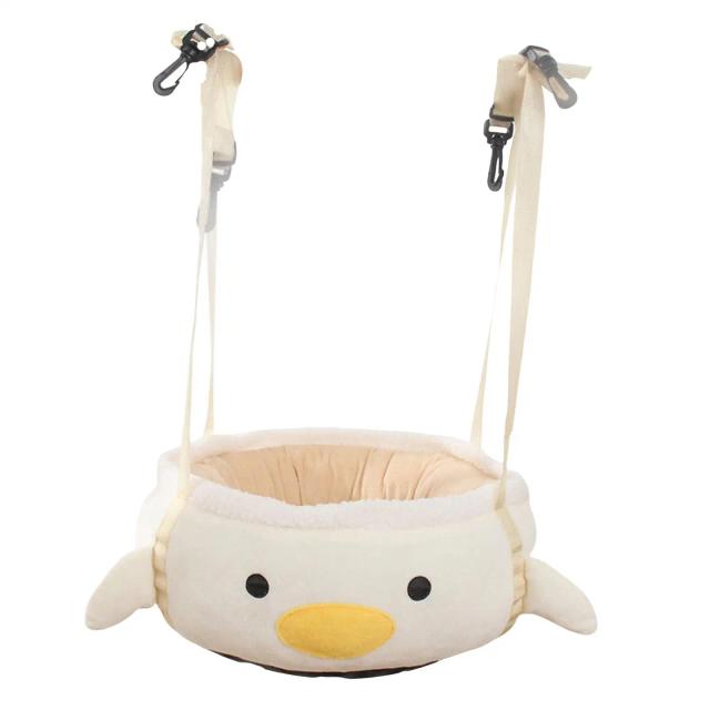 Cama Gatinho Portátil em Pelúcia: Rede Macia para Gaiola e Conforto do seu Pet