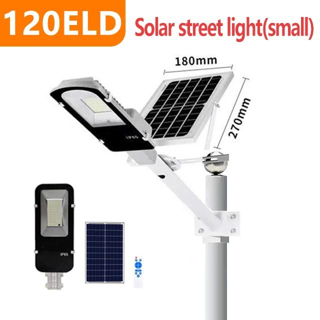 Iluminação Pública Solar Automática Impermeável para Garagens e Jardins - Potente 200W com Bateria de 6000mAh
