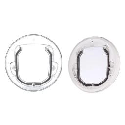 Porta de segurança para portas de vidro deslizantes, portão de janela com trava de 4 maneiras, gatinho, filhote de cachorro, cachorrinho, suprimentos para animais de estimação, porta com aba para cães e gatos - Image 2