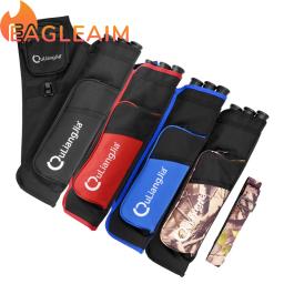 Tiro com arco Seta Quiver Titular com Bolsos de Armazenamento e Alça Ajustável, Caça Formação Shooti, 3 Tubo Hip, Barril - Image 5