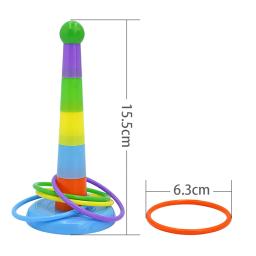 Papagaio Pássaro Mastigando Brinquedo para Pet, Balanço Bola, Brinquedo De Pé, Anéis De Plástico, Inteligência, Jogo Suprimentos, Papagaio, Mordida - Image 3