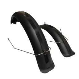 Conjunto de Guarda-lama dianteiro e traseiro, 20 cm, Componentes, Acessórios para bicicletas, Mountain Bike, Praia, Neve, Bicicleta Elétrica - Image 5