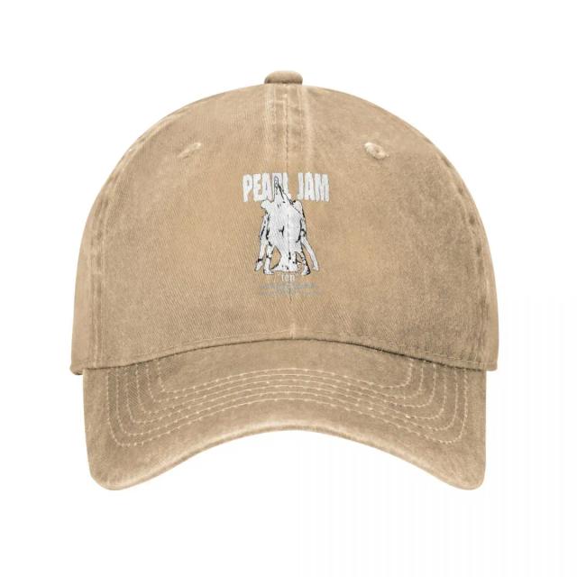 Boné de Beisebol Vintage Pearls Jams Tour para Homens com Ajuste Personalizado e Estilo Hip Hop