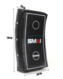 Smai shield-shoc tec curvo wkf treinamento competição arco alvo adulto e crianças boxe equipamento de treinamento profissional - Image 1