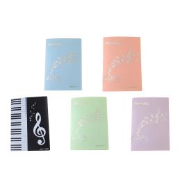 Pasta música prática, pasta partituras, acessórios para músico, 4 páginas, expansão l21d - Image 1