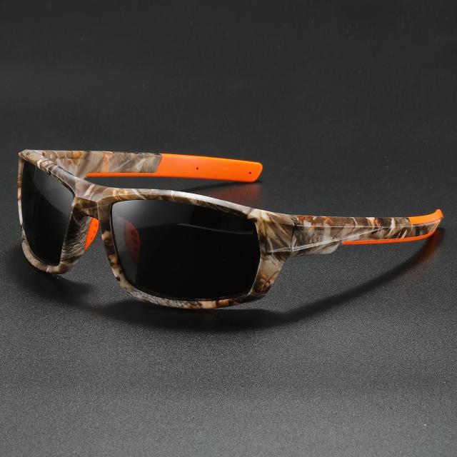 Óculos de Sol Polarizados Camuflados Retrô UV400 Unissex