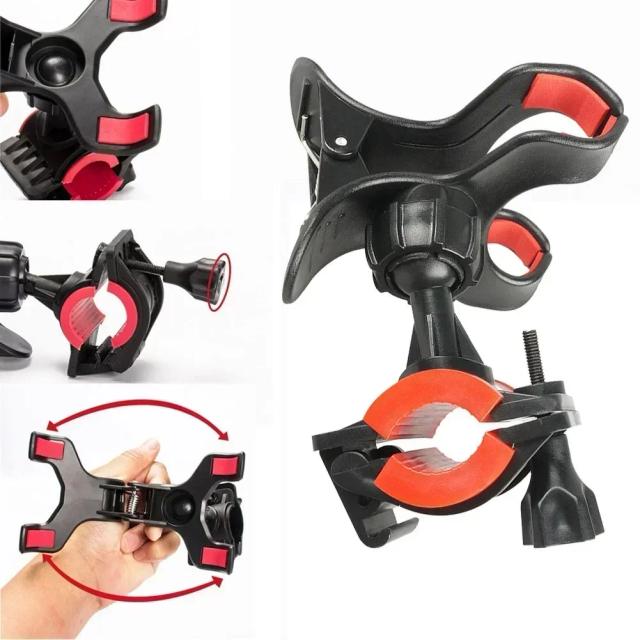 Suporte Universal para Celular de Bicicleta e Motocicleta: Acessório Ideal para MTB e Guidão