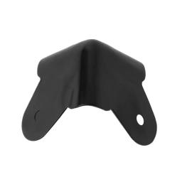 4 pçs armação angular de metal protetor redondo, para guitarra amplificador de palco armários acessórios preto - Image 4