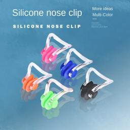 Grampo macio do nariz do silicone, equipamento confortável da natação, multicolor, para crianças e adulto - Image 1