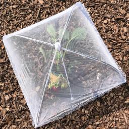 Tampas de comida para piquenique para fora, malha, Pop Up Fine Fly Net para frutas, Tela dobrável, Tenda de comida guarda-chuva, 17 ", 3 pacotes, 6 pacotes, 12 pacotes - Image 6