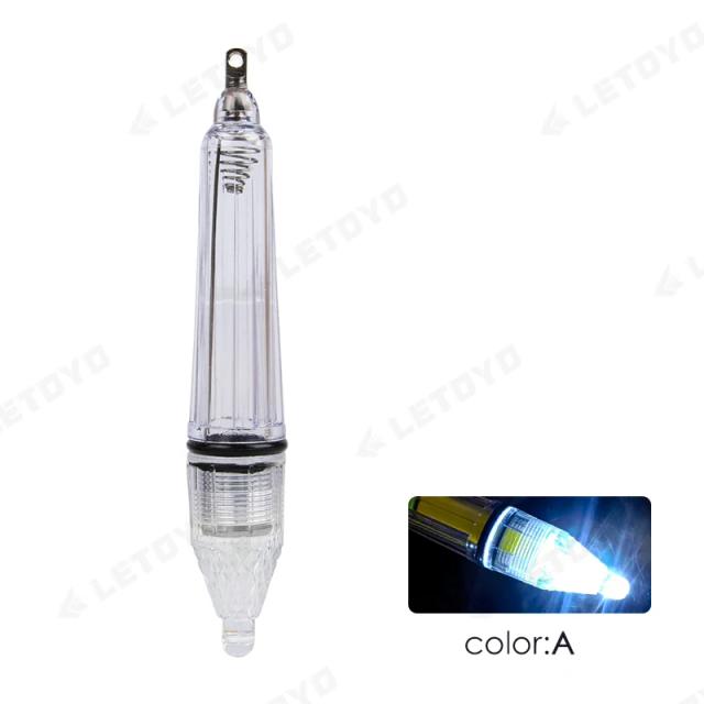 Lâmpada LED Subaquática Piscante para Pesca - Acessórios de Mar, 12cm e 17cm