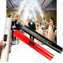 Mão fria pyro atirador reutilizável fogos de artifício palco fonte sistema de ignição festa de casamento noiva noivado grande casal entrada - Image 3