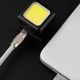 Mini bicicleta dianteira e cauda luz, Carregamento USB farol, Ciclismo luz de advertência, Lanterna LED - Image 3