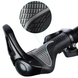 Ergonômico Anti-Slip Bike Handle Grips, Bullhorn Bloqueio Bilateral, Quebra Vice Grips, Bicicleta Guiador Capa, Peças da bicicleta, 1 Par - Image 1