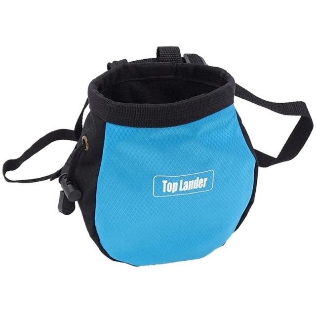 Bolsa de Escalada com Cordão Ajustável e Design de Pedregulho