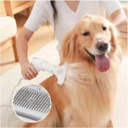 Portátil Pet cabelo secador com temperatura ajustável configurações, baixo ruído Blower, escova deslizante, 2 em 1, cães e gatos - Image 3