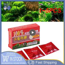 Aquático Co2 Liberação Fertilizante, Aquarium Plant, Dióxido de Carbono Suplemento, Água Plant Grass Crescimento, Hot Co2 Tablets, Novo, 1 a 5Pcs - Image 1