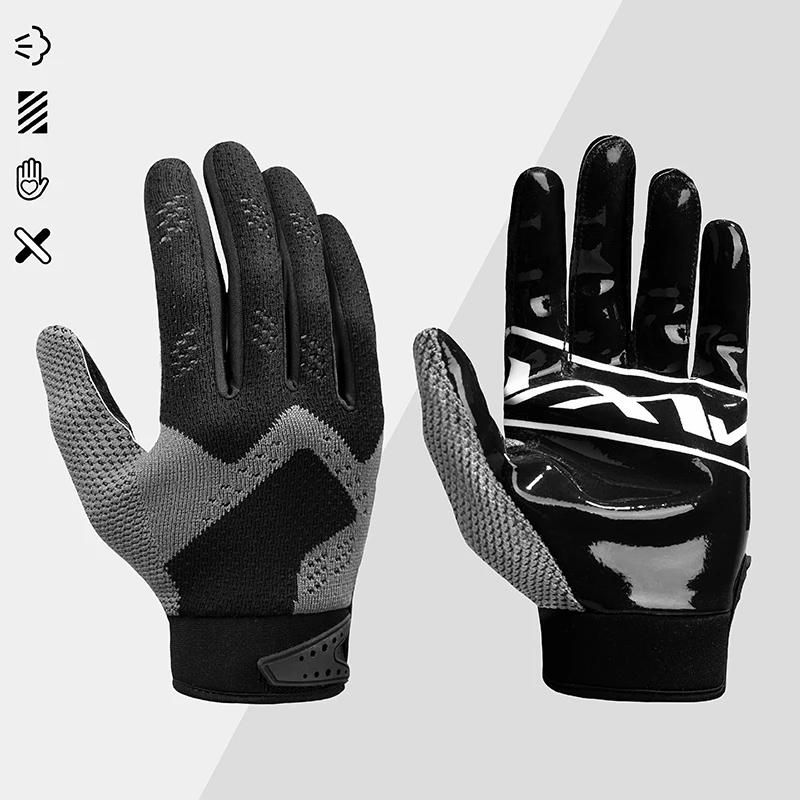 VXW Ciclismo Luvas Luvas De Rugby De Futebol Americano Luvas Goleiro Luvas Não-Slip Palm Pad Proteção Luvas De Beisebol Dedo Completo - Image 1