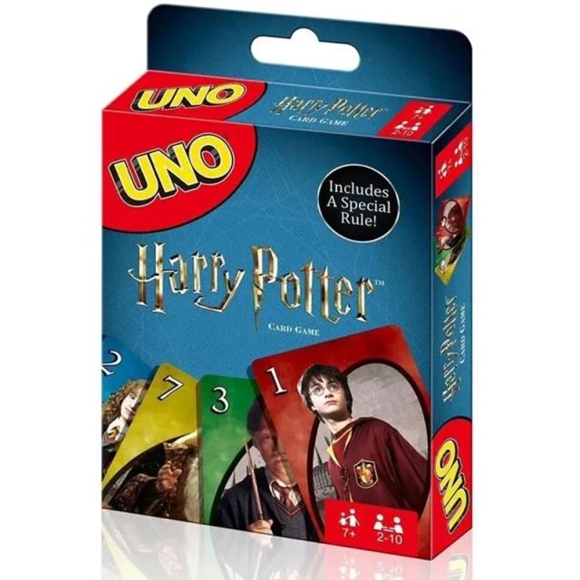 Mattel Games UNO Harry Potter Jogo de Cartas 2-10 Jogadores