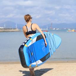 Inflável Stand Up Paddle Board, prancha de surf, surf aquático, skate board, novo design - Image 3