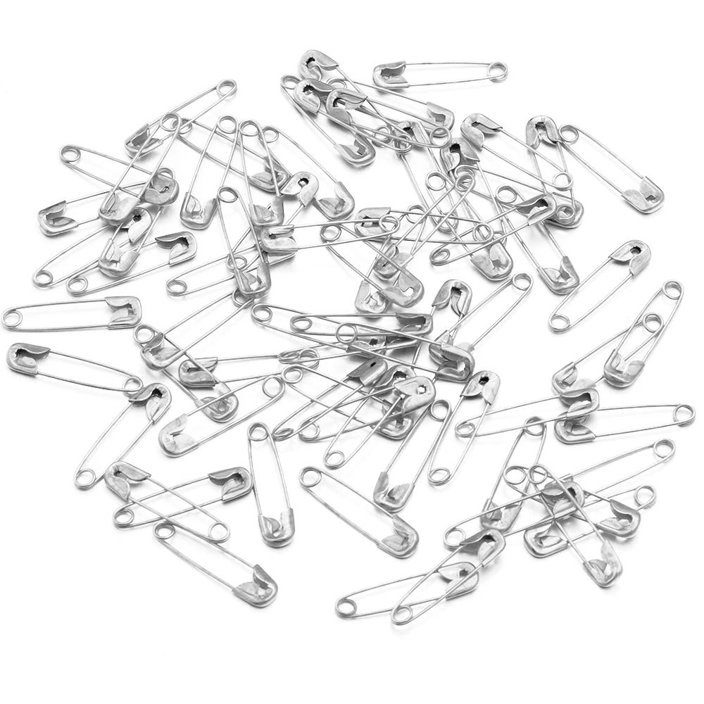 Assorted Tamanho Pinos de segurança, ferro colorido fixo Pinos para DIY Costura Artesanato, Ferramentas multiuso, Broche Vestuário Acessórios, 50-200pcs - Image 1
