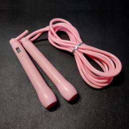 Punho pequeno com tela de contador, pular corda, portátil, eletrônico, PVC, crianças, adulto, 1 botão fácil - Image 3