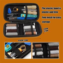 Kit de reparação de estofos com furador de costura, ferramenta tesoura, artesanato DIY para iniciantes e profissionais, 54 peças - Image 3