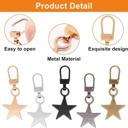 5 pçs destacável bagagem zíper puxa zíper guia substituição para pequenos furos zíper puxar para jaqueta bolsas mochilas mala - Image 5