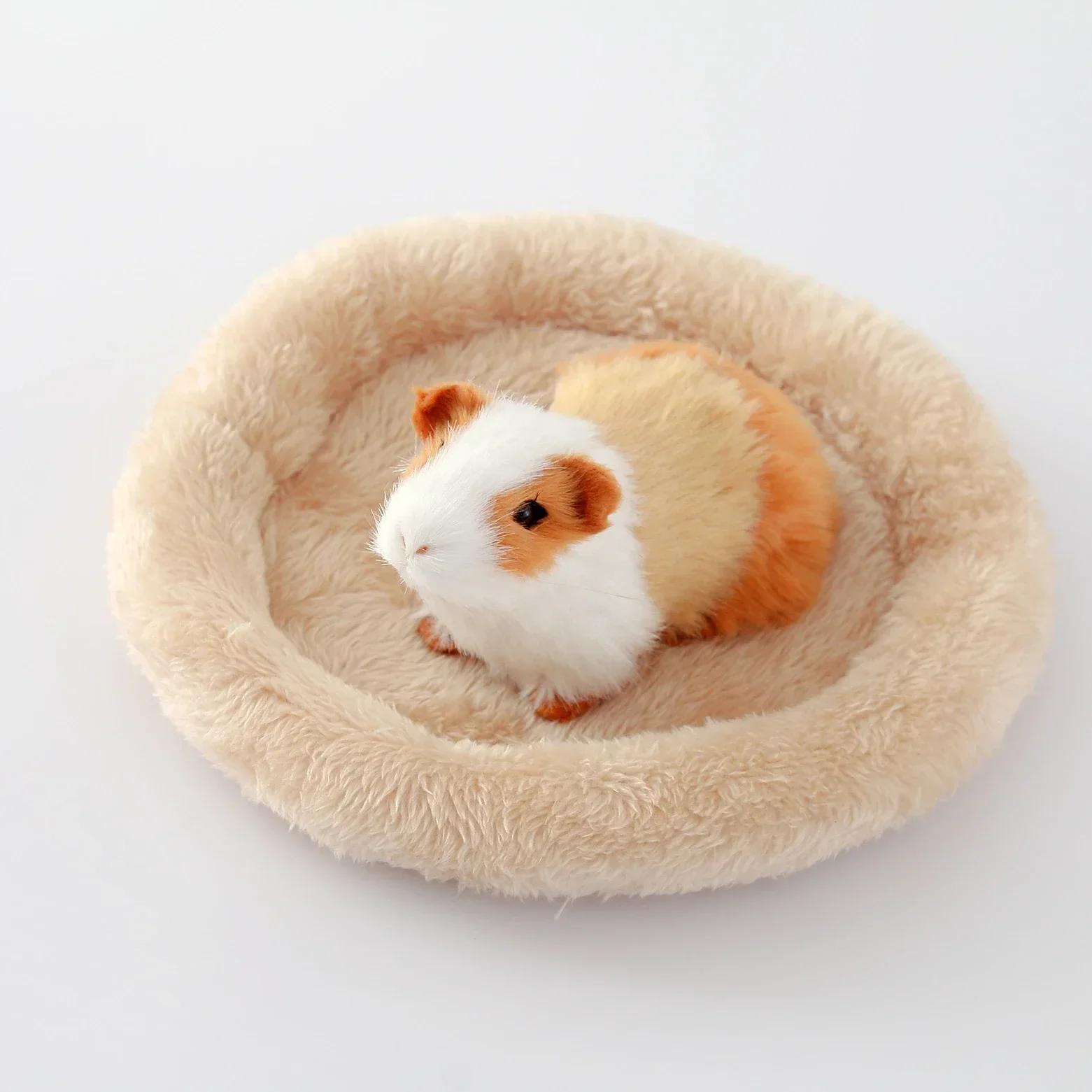 Tapete De Ninho De Hamster De Algodão Quente, Pequeno Ninho De Animais De Estimação, Gaiola Porco-da-Guiné, Dragão, Coelho, Porco - Image 1
