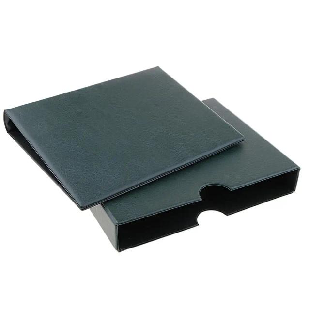 Colecionador PVC Gift Box com 9 Buracos para Moedas, Papel Moeda e Selos - Álbum de Suprimentos Completo
