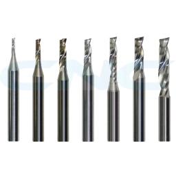 Brocas de roteador cnc de carboneto de alta qualidade 2/3/3.175/4/5/6/8/10mm, ferramentas de fresa de flauta única, fresa zund iecho jwei summa - Image 1
