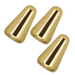 Pontas de interruptor de captador de cobre, botão de interruptor para guitarras elétricas estilo lp epi, prata/preto/dourado/preto profundo, acessórios para guitarra elétrica - Image 4