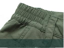 Calças soltas, respirável de secagem rápida masculina, calça tática militar, casual com elástico na cintura, verão - Image 6