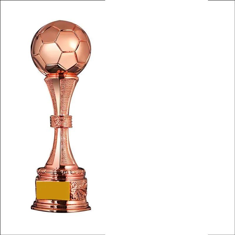 Troféu De Futebol De Resina Personalizado, Troféu Criativo, Tamanho Grande, Ouro, Prata E Cobre, De Alto Grau, 40cm - Image 1