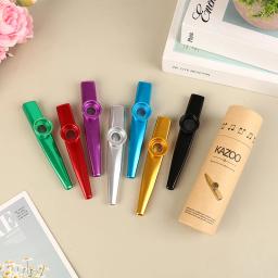 Acessórios Organizador De Instrumentos Musicais, Kazoo Box, Metal, Armazenamento De Papel, Suporte Para Sopro De Boca, 2Pcs por Conjunto - Image 4