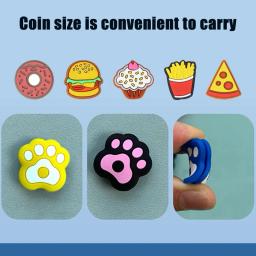 Cute Silicone Tennis Vibration Damper, raquete, squash, raquete, raquete, acessórios, 3pcs - Image 6