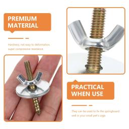 Porcas gaiola para hamster e pássaro, suprimentos kitspringboard, acessórios para papagaio e pet fixação - Image 5