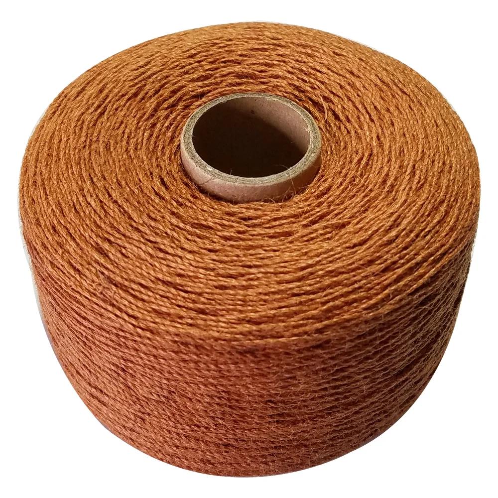 100% fio de linho 350m/rolo fio ramie cabos para costura tricô bordado crochê acessório diy - Image 1