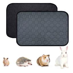 Forro de gaiola para pequeno animal de estimação, Tapete de cama antiderrapante impermeável, Pee Pad para hamsters, Itens de coelho, Porco de cobaia - Image 2