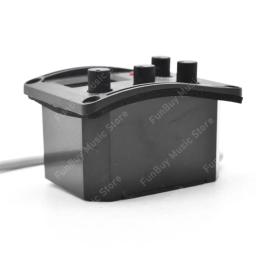 Ukulele Tuner System com Display LCD, Tuner, Pickup Preamp, Tuner, Guitar EQ Equalizer, 3-Band Havaí, Drop Shipping - Image 2