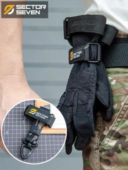 Luvas táticas multiuso gancho, Corda de escalada ao ar livre, Fivela de armazenamento - Image 1