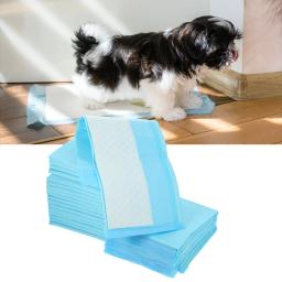 Super Absorvente e Impermeável Pet Training Mats, Dog Pads, Puppy, Dog Diaper, Xixi, Cat Supplies, Criança, 45x33cm, 100 Pcs - Image 6