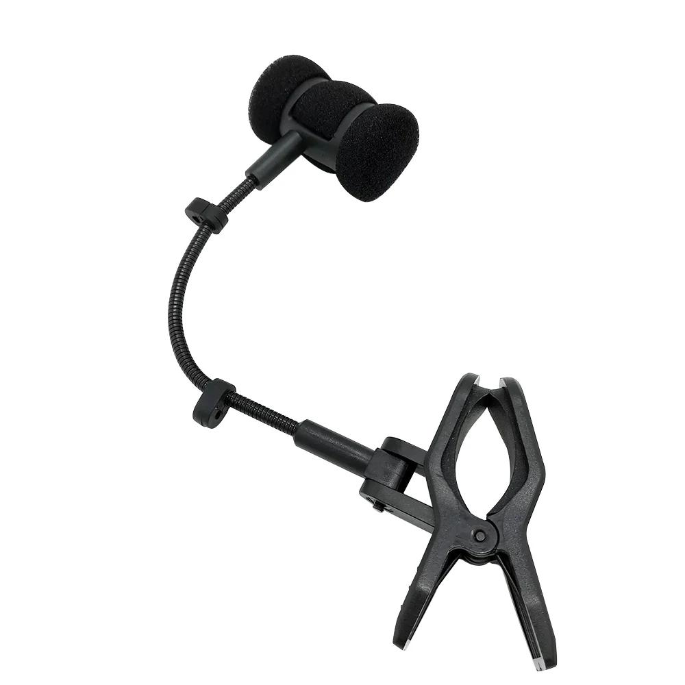 Flauta Microfone Suportes Mic Clipe Flauta, Oboé, Piccolo, Hulusi, erhu, Xiao Tambor, Musical Instrument Rack, Monte Shell Só, nenhum cabo - Image 1
