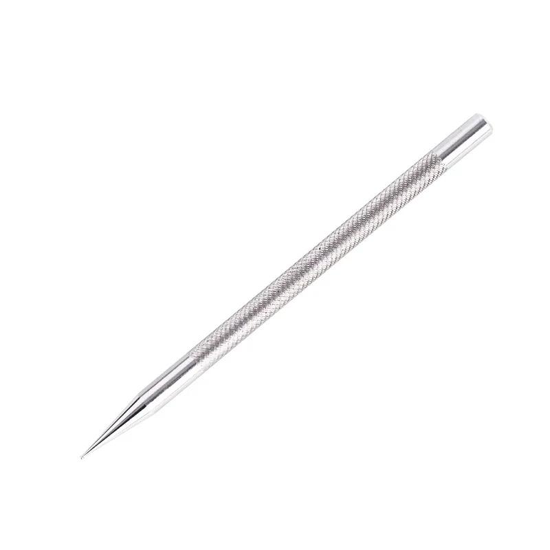 Artesanato De Couro De Alta Qualidade Mercadorias Fazendo DIY Marcador De Couro Escultura Arte Posicionamento Scribing Stroke Tool Caneta De Aço Inoxidável Desenhar - Image 1