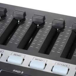 Portátil USB MIDI Controlador de teclado com cabo, Mini MIDI Pad, 16 Drum Pad, Novo Mundo, PANDA200, 2023 - Image 3