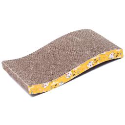 Arranhador de madeira com cama lounge destacável, arranhador 3 em 1 para treinamento de gatos, brinquedos de garra de moagem - Image 5