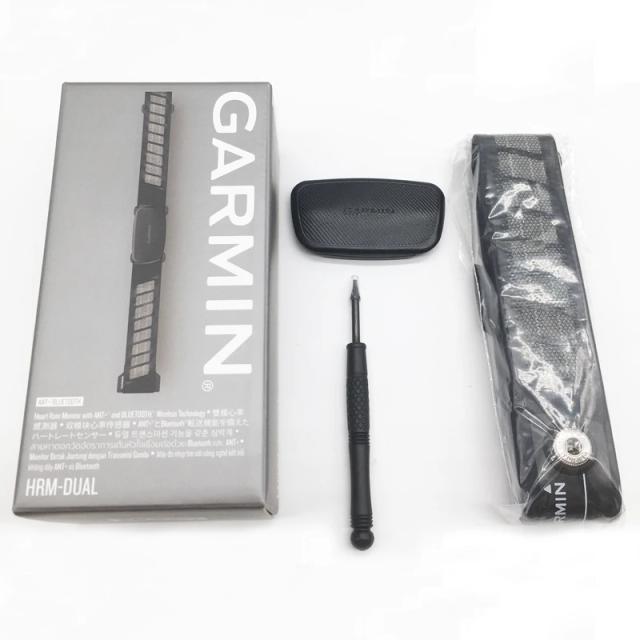 Monitor de Frequência Cardíaca Garmin HRM-DUAL com Modo Dual para Forerunner, Fenix e Explorar - Compatível com ANT e Bluetooth