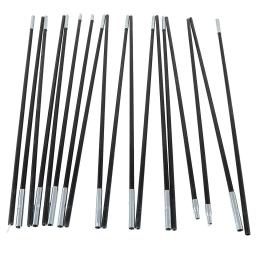Pólo de barraca de acampamento de fibra de vidro, hastes de suporte ao ar livre, kit de molduras de toldo, substituição de poste de barraca, acessórios de acampamento, tendas - Image 6