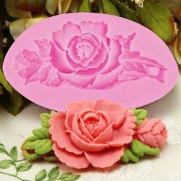 Molde de Silicone para Velas Artesanais, Mini Flor, Fondant, Chocolate, Açúcar, Sabão, Gesso, Gotejamento, Moldes de Cola, Artesanato DIY, 6,6 cm - Image 1